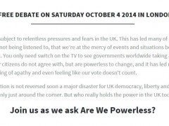 Are We Powerless? – #votingmatters