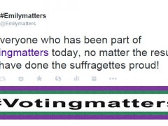 #Votingmatters – Thank you
