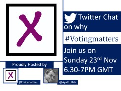 #votingmatters – Twitter Chat